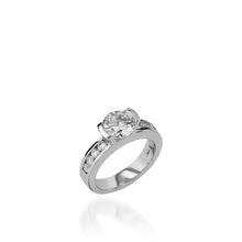 Load image into Gallery viewer, Delicia White Gold Engagement Ring