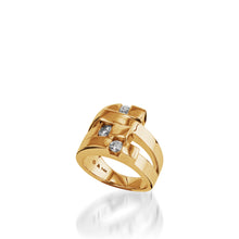Load image into Gallery viewer, Originate Wide Diamond Ring
