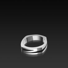 Load image into Gallery viewer, Men's 18-karat white gold Rayo Band