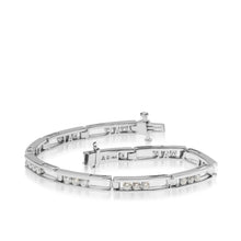 Load image into Gallery viewer, Lines 2.0 Carat Diamond Tennis Bracelet
