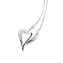 Load image into Gallery viewer, Women's Sterling silver Adore Heart Pendant