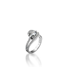 Load image into Gallery viewer, Bellissima Pave Diamond White Gold Engagement Ring