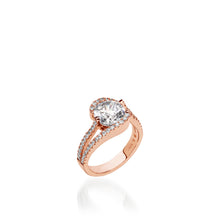 Load image into Gallery viewer, Bellissima Pave Diamond Engagement Ring