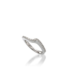 Load image into Gallery viewer, Aquarius White Gold Engagement Ring