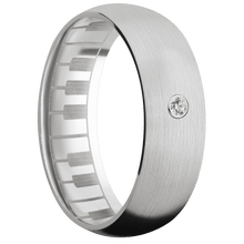 Load image into Gallery viewer, 14K White Gold + Satin Finish