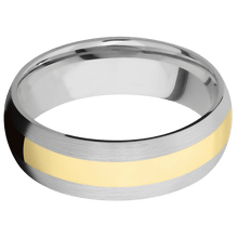 Load image into Gallery viewer, 14K White Gold + Satin Finish