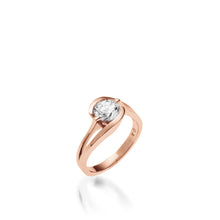 Load image into Gallery viewer, Bellissima Yellow Gold Solitaire Engagement Ring
