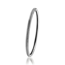 Load image into Gallery viewer, Women&#39;s Sterling Silver Antigua Bead Bangle Bracelet
