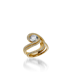 Royale Yellow Gold Engagement Ring