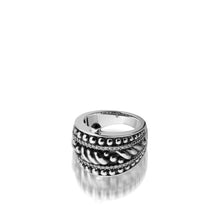 Load image into Gallery viewer, Women&#39;s Sterling Silver Apollo Diamond Dome Ring
