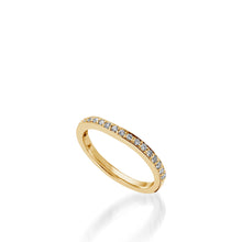 Load image into Gallery viewer, Siena Yellow Gold, Diamond Wedding Band
