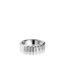 Load image into Gallery viewer, Women's 14 karat white gold Devotion Anniversary Ring