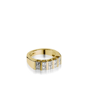 Women's 14 karat White Gold Devotion Large Diamond Ring