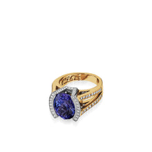 Load image into Gallery viewer, Signature Tanzanite and Diamond Ring