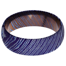 Load image into Gallery viewer, Titanium Damascus + Satinetched Finish