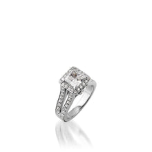 Load image into Gallery viewer, Chiffon Princess Cut Engagement Ring