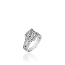 Load image into Gallery viewer, Chiffon Princess Cut Engagement Ring