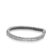 Load image into Gallery viewer, Monaco Three Row 4.00 Carat Tennis Bracelet