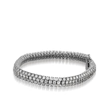 Load image into Gallery viewer, Monaco Three Row 6.00 Carat Tennis Bracelet