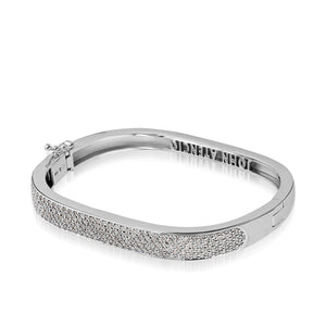 Essence Five-Row Pave Diamond Bracelet