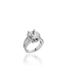 Load image into Gallery viewer, Catherine Elite Diamond Ring, 5 Carat Setting
