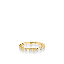 Load image into Gallery viewer, Women's 18 karat yellow gold Orion Diamond Stack Ring