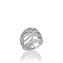 Load image into Gallery viewer, Bellagio Wide Pave Diamond Ring