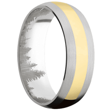Load image into Gallery viewer, 14K White Gold + Satin Finish