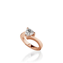Load image into Gallery viewer, Azure White Gold Engagement Ring
