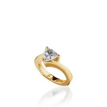 Load image into Gallery viewer, Azure White Gold Engagement Ring