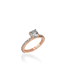 Load image into Gallery viewer, Duchess Round Engagement Ring
