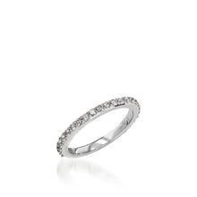 Load image into Gallery viewer, Duchess Round White Gold Engagement Ring