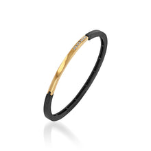 Load image into Gallery viewer, Duplex Pave Diamond Hinged Cuff Bracelet