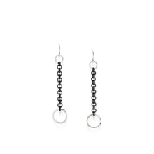 Load image into Gallery viewer, Duplex Dangle Chain Earrings