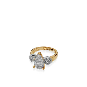 Bermuda Small Diamond Pave Ring