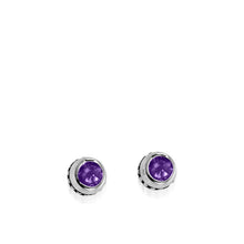 Load image into Gallery viewer, Antigua Birthstone Stud Earrings