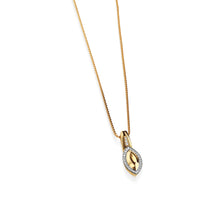Load image into Gallery viewer, Elixir Gold Diamond Pendant
