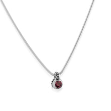 Load image into Gallery viewer, Antigua Birthstone Solitaire Pendant