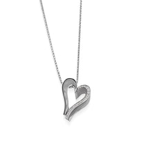 Load image into Gallery viewer, Precious Gold and Diamond Heart Pendant Necklace