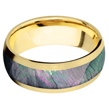 Load image into Gallery viewer, 14K Yellow Gold + Satin Finish