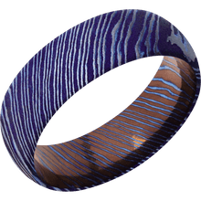 Load image into Gallery viewer, Titanium Damascus + Satinetched Finish