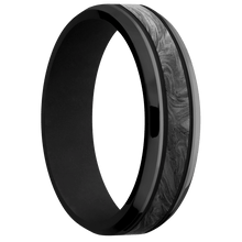 Load image into Gallery viewer, Zirconium + Polish , Polish Finish + Black