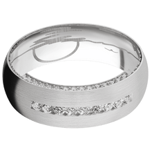 Load image into Gallery viewer, 14K White Gold + Satin Finish