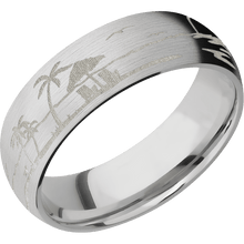 Load image into Gallery viewer, 14K White Gold + Satin Finish