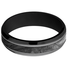 Load image into Gallery viewer, Zirconium + Polish , Polish Finish + Black