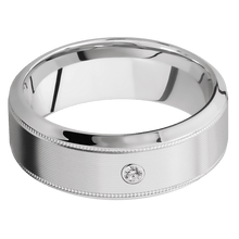 Load image into Gallery viewer, 14K White Gold + Machine , Polish Finish