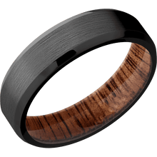 Load image into Gallery viewer, Zirconium + Satin , Polish Finish + Koa