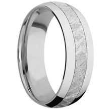 Load image into Gallery viewer, 14K White Gold + Polish Finish + Titanium