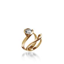 Load image into Gallery viewer, Apropos Yellow Gold Engagement Ring