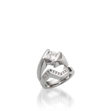 Load image into Gallery viewer, Decision White Gold Engagement Ring